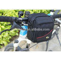 durable green/navey blue 1680D bike handlebar bag